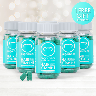 Sugarbear Hair Vitamins 6 Month + Free Gift